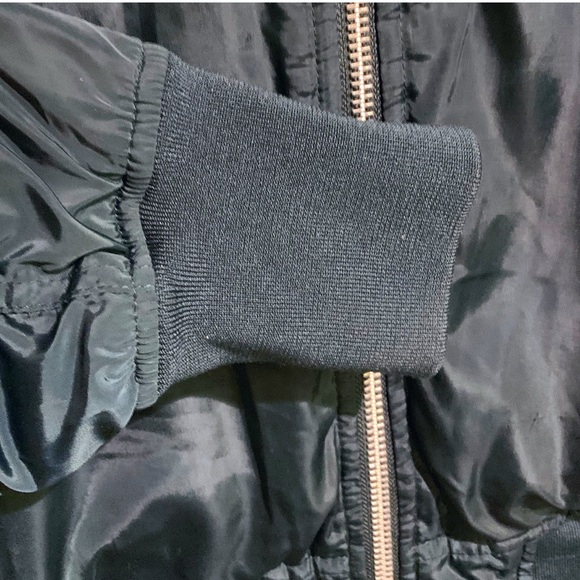 ASOS Bomber Jacket With MA1 Pocket in Teal Color Men’s Bomber Jacket Size M - Picture 4 of 9